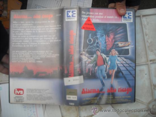 Cinema: ALARMA ALTO RIESGO--vhs--