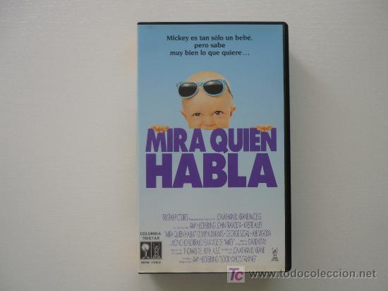 Cine: MIRA QUIEN HABLA - CINTA VHS ORIGINAL -
