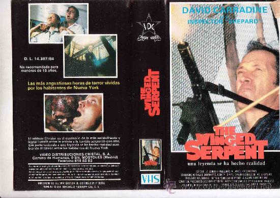 Cine: THE WINGED SERPENT / DAVID CARRADINE - Foto 1