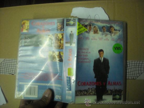 Cine: CORAZONES Y ALMAS-VHS PEDIDO MINIMO 10&euro; EU--