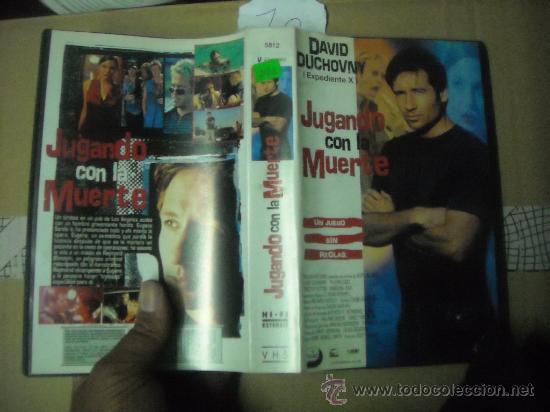 Cine: JUGANDO CON LA MUERTE vhs - Foto 1