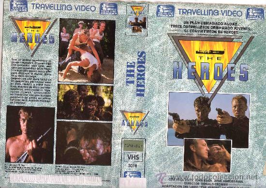 Cine: THE HEROES / VHS - Foto 1