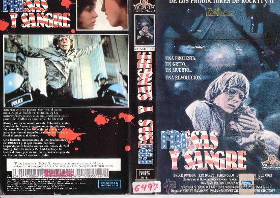 Cine: FRESAS Y SANGRE-vhs - Foto 1