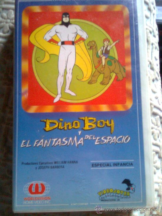 Cine: Fantasma Del Espacio + Dinoboy (Hanna & Barbera, 1966) - Edici&oacute;n vhs original - Dino boy - rara