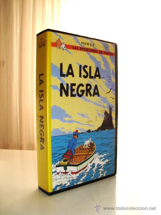 Cine: TINT&Iacute;N - LA ISLA NEGRA - VHS CAJA R&Iacute;GIDA (Ellipse, 1992)