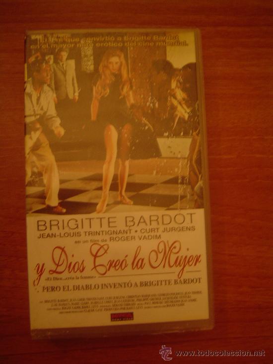Cine: PELICULA Y DIOS CREO LA MUJER - BRIGITTE BARDOT