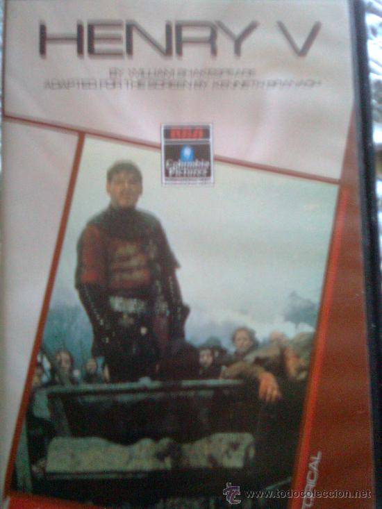 Cine: Shakespeare en el cine-Henry V-Enrique V-(Kenneth Brannagh,89)-Vhs original Versi&oacute;n Original subtit.