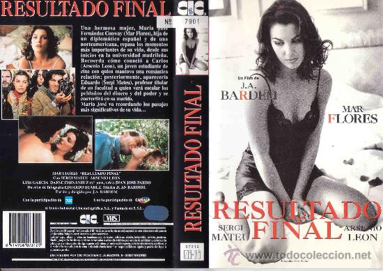 Cin&eacute;ma: RESULTADO FINAL / MAR FLORES -VHS