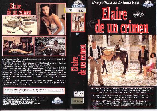 Cinema: EL AIRE DE UN CRIMEN-vhs--venta minima 10eu