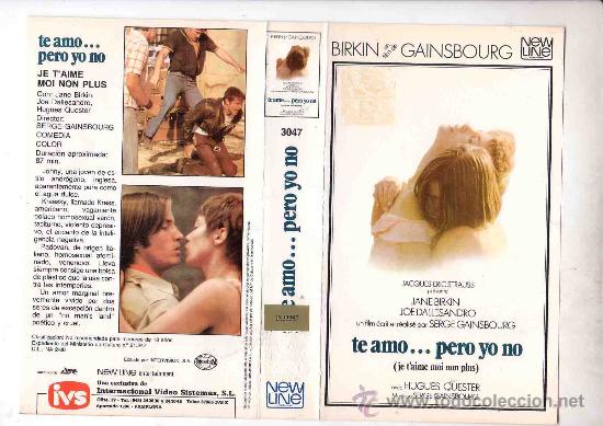 Cin&eacute;ma: TE AMO PERO YO NO