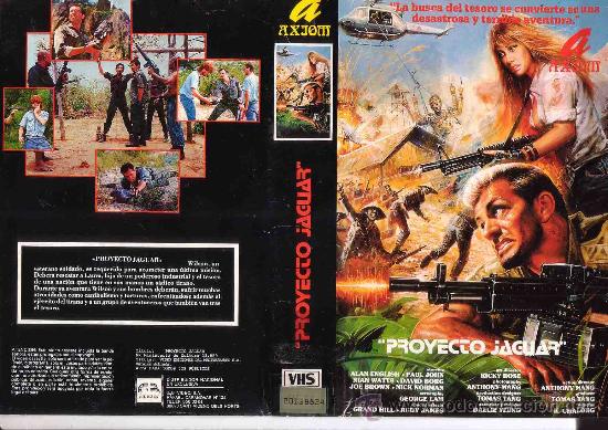 Cine: PROYECTO JAGUAR.VHS.VENTA MINIMA 10&euro; EU