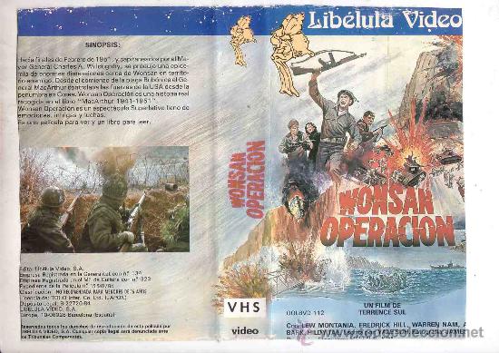 Cin&eacute;ma: WONSAN OPERACION / CARATULA ALGO RECORTADA