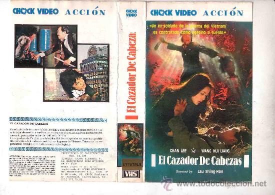 Cin&eacute;ma: EL CAZADOR DE CABEZAS -VHS-VENTA MINIMA 10 EUROS-