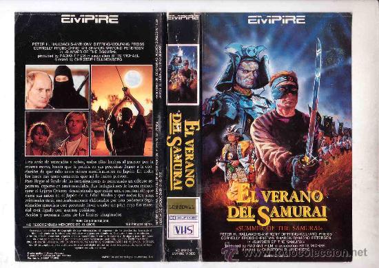 Cin&eacute;ma: EL VERANO DEL SAMURAI / VHS