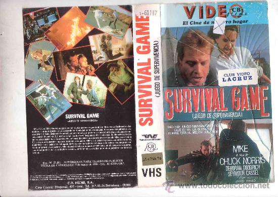 Cin&eacute;ma: JUEGO DE SUPERVIVENCIA / VHS