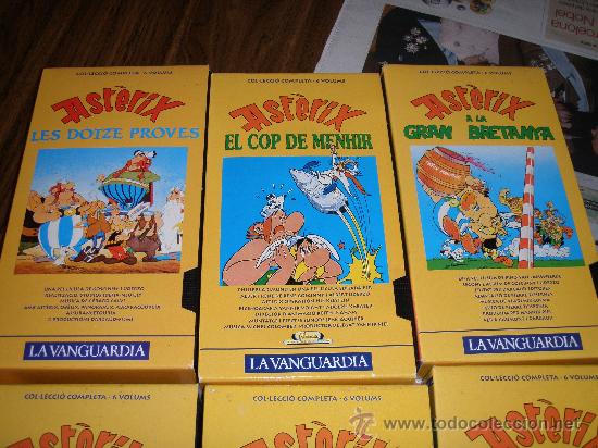 Cine: Asterix - 6 Cintas de video - - Foto 2