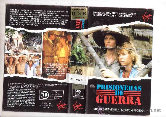 Cinema: PRISIONERAS DE GUERRA / VHS ORIGINAL