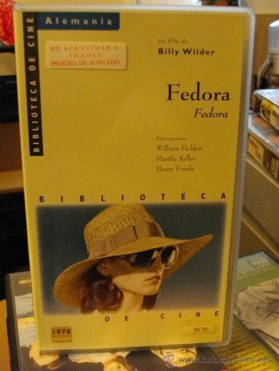 Cinema: FEDORA-CINE CLASICO-VHS-VENTA MINIMA 10 EU-