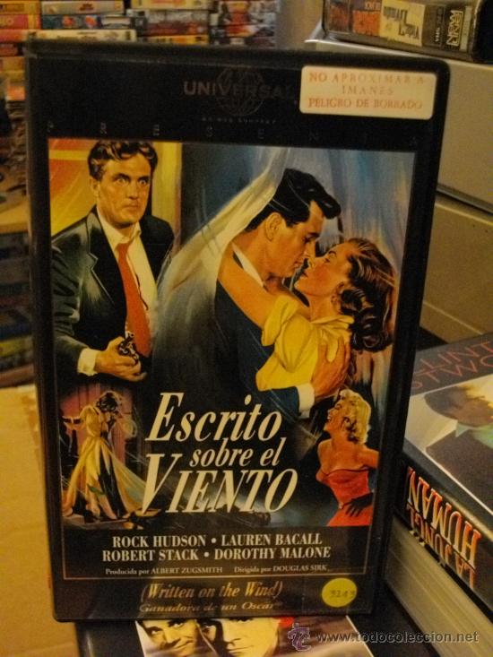 Cinema: ESCRITO SOBRE EL VIENTO---CINECLASICO----