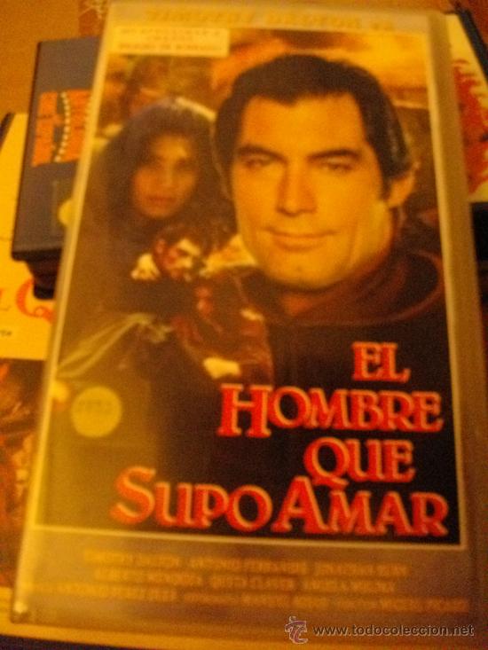 Cinema: EL HOMBRE QUE SUPO AMAR--vhs--venta minima 10 eu esta semi nueva