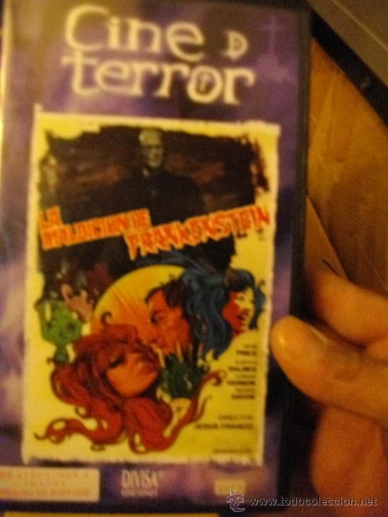 Cine: LA MALDICION DE FRANKENSTEIN / JESUS FRANCO-venta minima 10euros-vhs