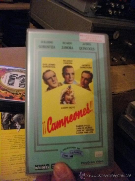 Cine: CAMPEONES-vhs