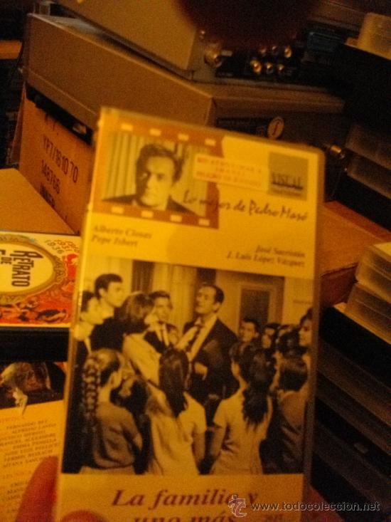 Cine: LA FAMILIA Y UNO MAS vhs vhs