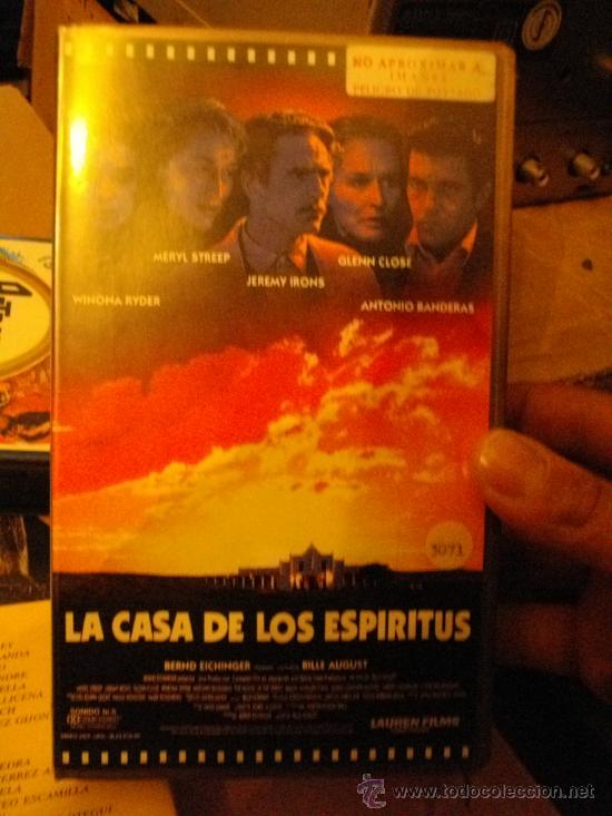 Cine: LA CASA DE LOS ESPIRITUS-VHS-VENTA MINIMA 10 EU --VHS--