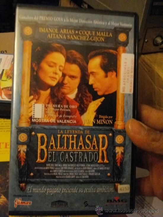 Cine: LA LEYENDA DE BALTHALSAR EL Castrado, semi nueva