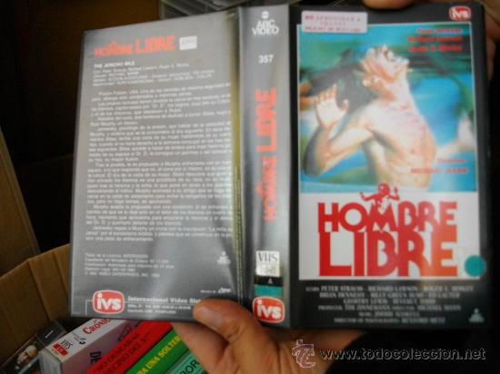 Cinema: HOMBRE LIBRE-VHS-VHS-VENTA MINIMA 10 EU-
