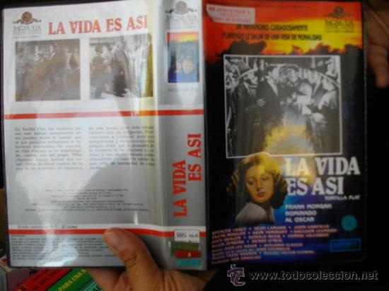 Cinema: LA VIDA ES ASI-VHS- muy cuidada