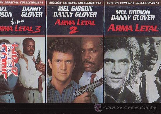 Cine: ARMA LETAL, LA COLECCION - EDICION ESPECIAL COLECCIONISTAS ( 4 PELICULAS )
