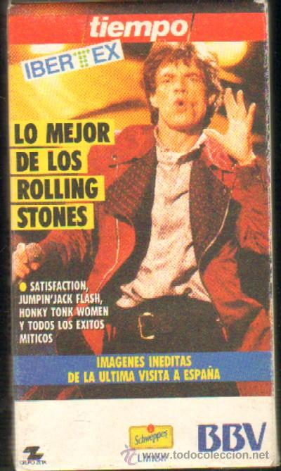 Cine: LO MEJOR DE LOS ROLLING STONES (VHS-239)