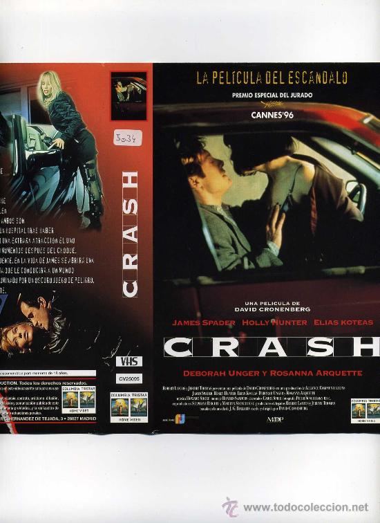Cine: CRASH. VIDEO VHS. - Foto 1
