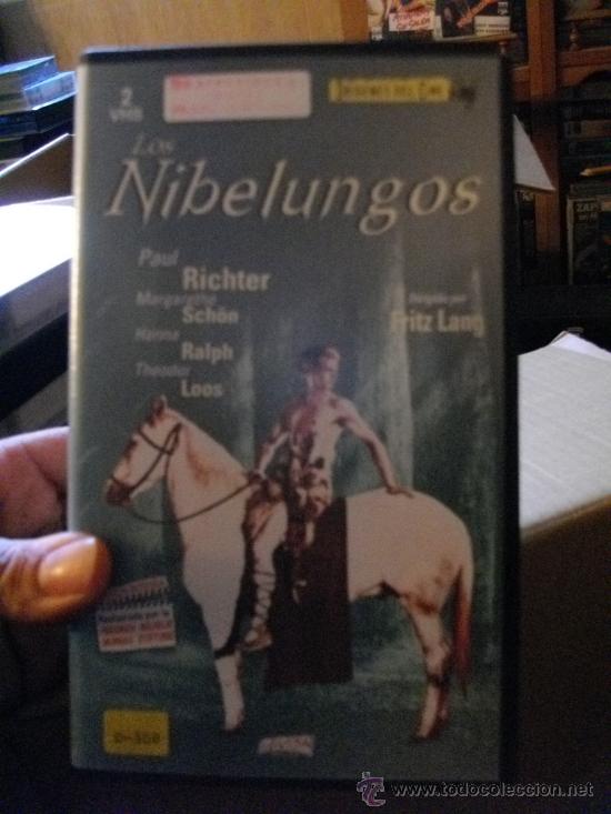 Cin&eacute;ma: LOS NIBELUNGOS-vhs-venta minima 10eu semi nueva