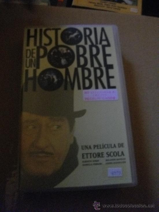 Cinema: HISTORIA DE UN POBRE HOMBRE--vhs--VENTA MINIMA 10 EU--