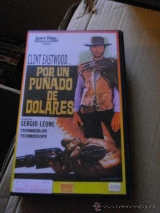 Cinema: POR UN PU&Ntilde;ADO DE DOLARES--vhs--semi nueva-