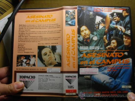 Cin&eacute;ma: ASESINATO EN EL CAMPUS+VHS