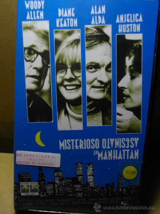 Kino: MISTERIOSO ASESINATO EN MANHANTTAN-VHS VENTA MINIMA 10 EU-