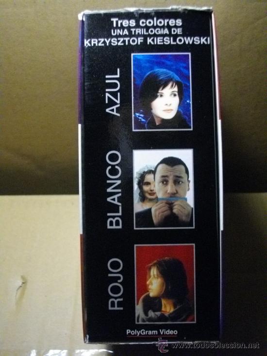 Kino: ROJO BLANCO AZUL--VHS COMPRA MINIMA 10 EU----