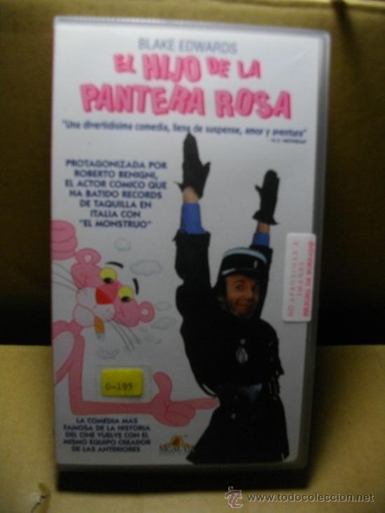 Cine: EL HIJO DE LA PANTERA ROSA--vhs --venta minima 10 euros