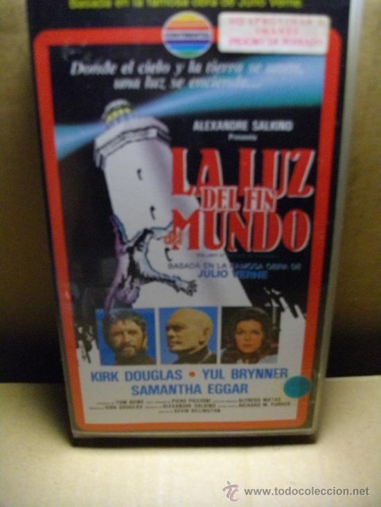 Kino: LA LUZ DEL FIN DEL MUNDO-vhs-venta minima 10 eu--