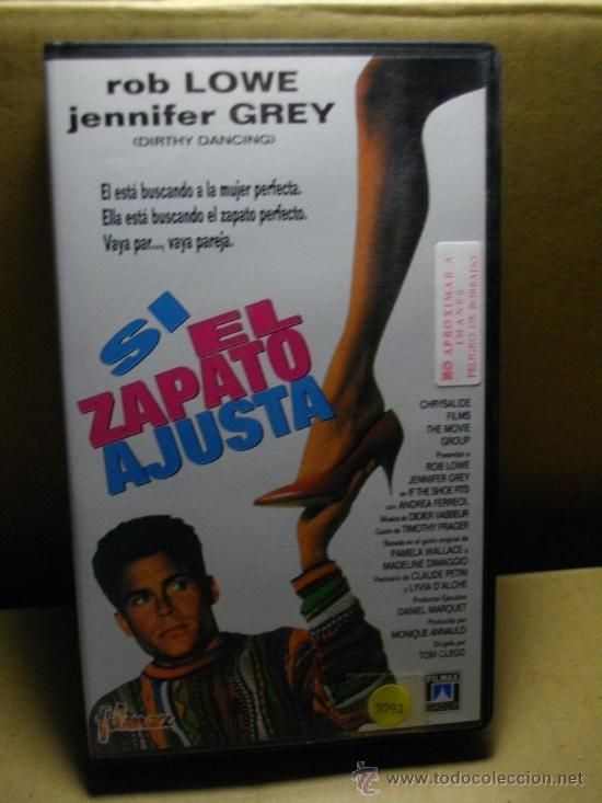 Cin&eacute;ma: SI EL ZAPATO AJUSTA--semi nueva --VHS