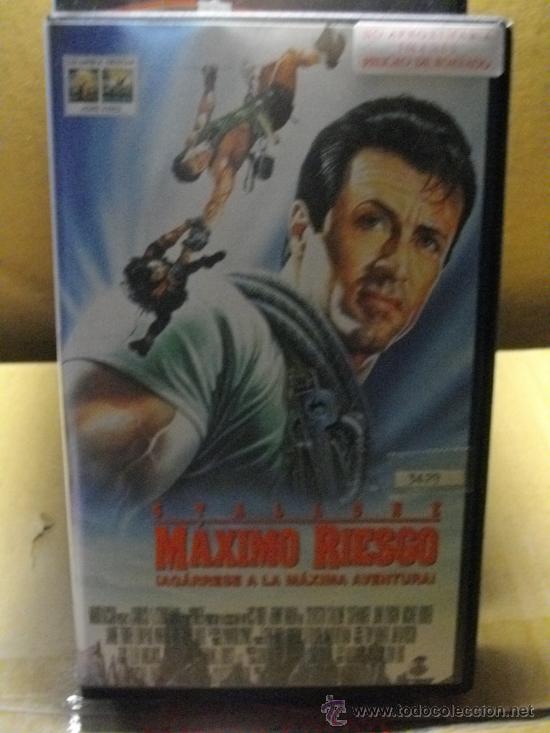 Cin&eacute;ma: MAXIMO RIESGO--vhs-- semi nueva vhs