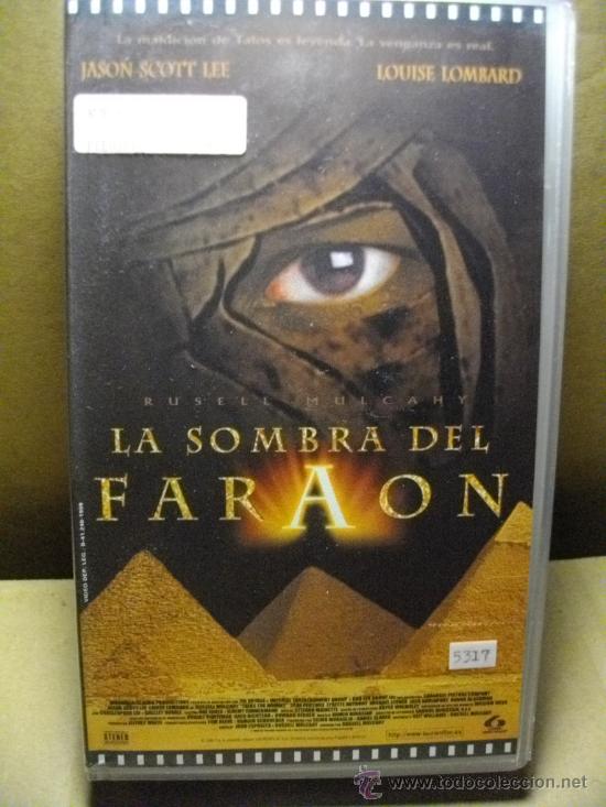 Cinema: LA SOMBRA DEL FARAON-vhs venta minima 10&euro; eu