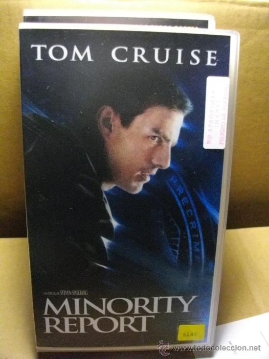 Cin&eacute;ma: MINORITY REPORT-VHS-VENTA MINIMA 10 EU-