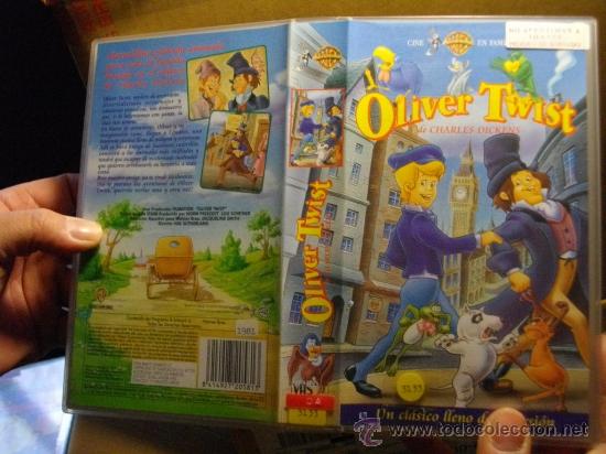 Cine: OLIVER TWIST-vhs-venta minima 10 eu-