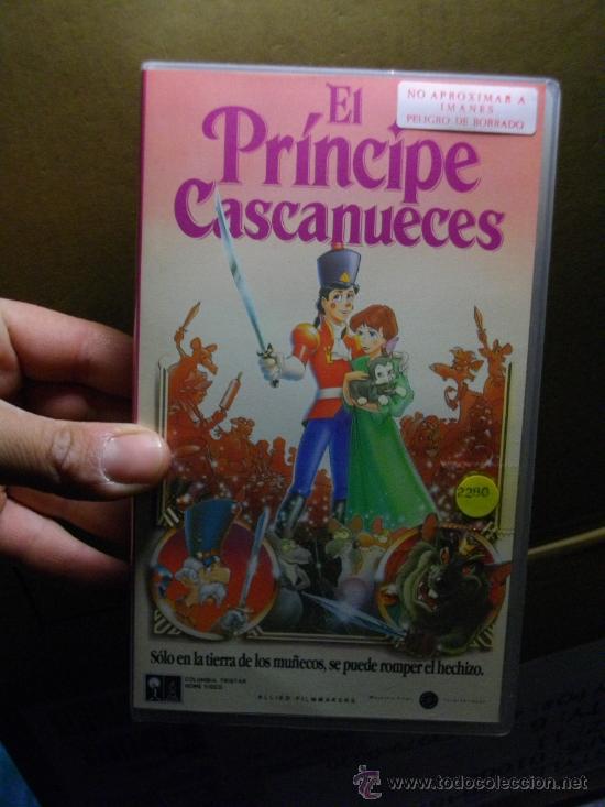 Cine: EL PRINCIPE CASCANUECES__DIBUJOS ANIMADOS --VHS