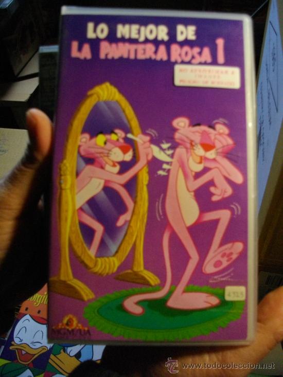 Cine: LO MEJOR DE LA PANTERA ROSA 1__DIBUJOS ANIMADOS --VHS