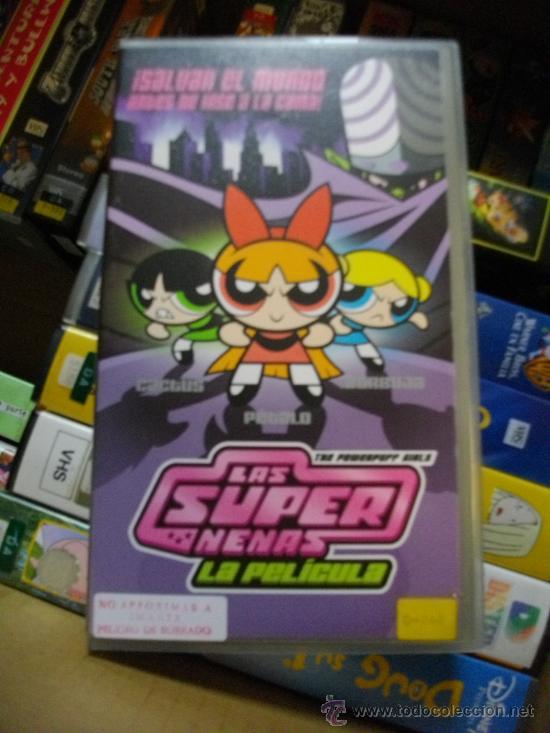 Cine: LAS SUPERNENAS__DIBUJOS ANIMADOS --VHS